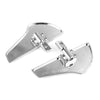 Harley Softail 2 x Chrome Rear Passenger Foot Pegs (2018-2025)
