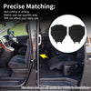 Toyota Vellfire Alphard 40 Black Leather Car Door Anti Kick Pad Sticker