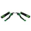 Benelli TRK502 TRK251 BN302S Green Brake Clutch Levers & Handlebar Grips Set