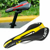 LIETU Men's Road Mountain Bike Silicone Skid-proof Bicycle Saddle