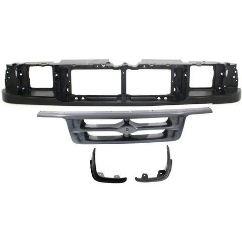 Grille Grill Kit Flareside For 1995-1997 Ford Ranger