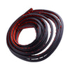 Car Door Trunk Edge 16ft 5 Holes Rubber Weatherstrip Seal Strip