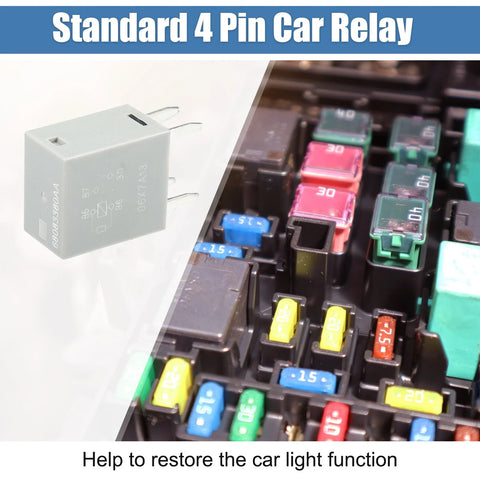 Dodge Ram Jeep 4 Pin Automotive Power Relay 12VDC 35A (2010-2023)