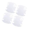 Car Exterior Door Corner Handle Bowl Protector Cover Trim Set