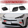 Toyota Prius (2019-2022) Black Tow Hook Cover Cap 1 Pair