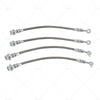 Nissan Patrol GQ Y60 / Ford Maverick DA Braided Brake Line Hose Set (1990-1997)