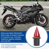 Motorcycle Fairing / Windshield Bolts M5 Screws Nuts Red - Pack of 15