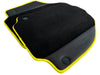 Ferrari 488 Spider (2015-2023) - Carpets with Leather Trim Black Floor Mats