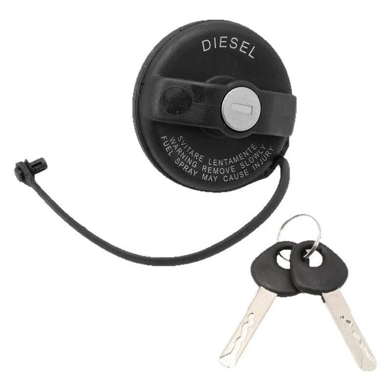 2006-Up Fiat Ducato, Peugeot Boxer, Jumper Fuel Tank Cap w/ 2 Keys