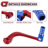 Honda CRF110F (2013-2018) Red / Blue Folding Motorcycle Gear Shifter Lever