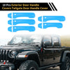 Jeep Wrangler JL JLU 2018-2022 Light Blue Door Tailgate Handle Cover