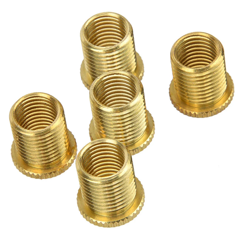 Universal Fit 10Pc M10x1.25 Aluminum Gear Knob Thread Insert Nuts