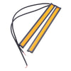 Car - Waterproof 5 x Yellow LED Strip DRL Daytime Running Lights