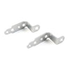 Headlight Rearview Mirror Universal Silver Spotlight Bracket (N/A)