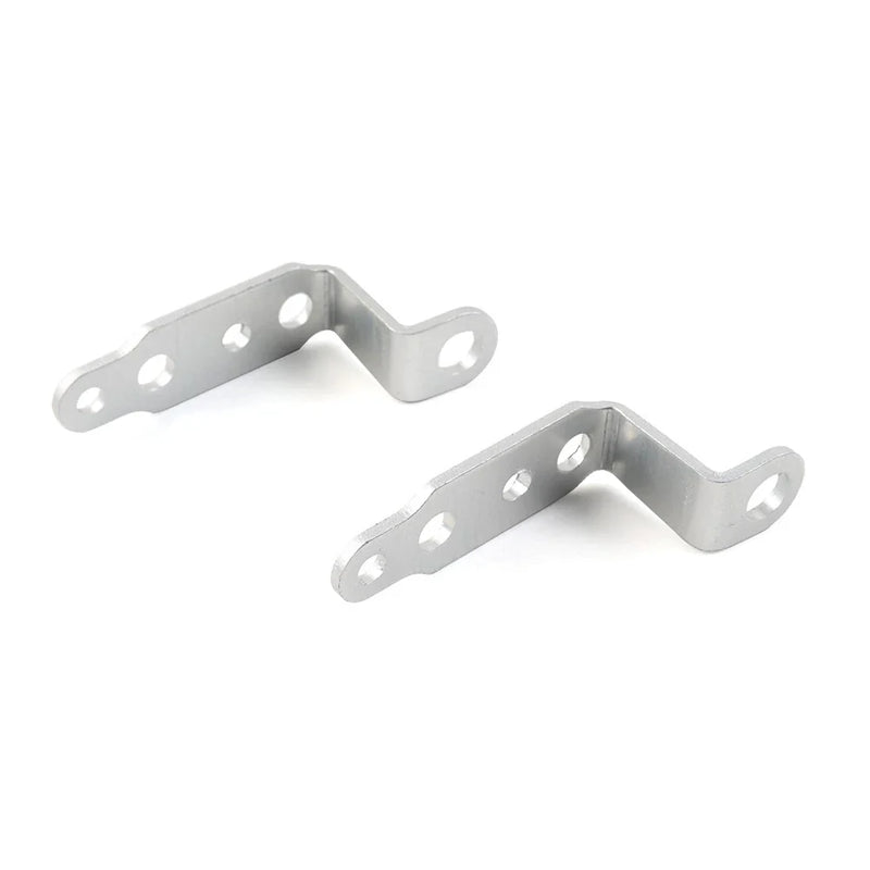Headlight Rearview Mirror Universal Silver Spotlight Bracket (N/A)