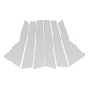 Land Rover Range (2014-2021) Silver Tone 6 Pcs Door Pillar Window Trim
