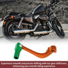 Honda CRF110F (2013-2018) - Orange & Green Folding Shifter Lever