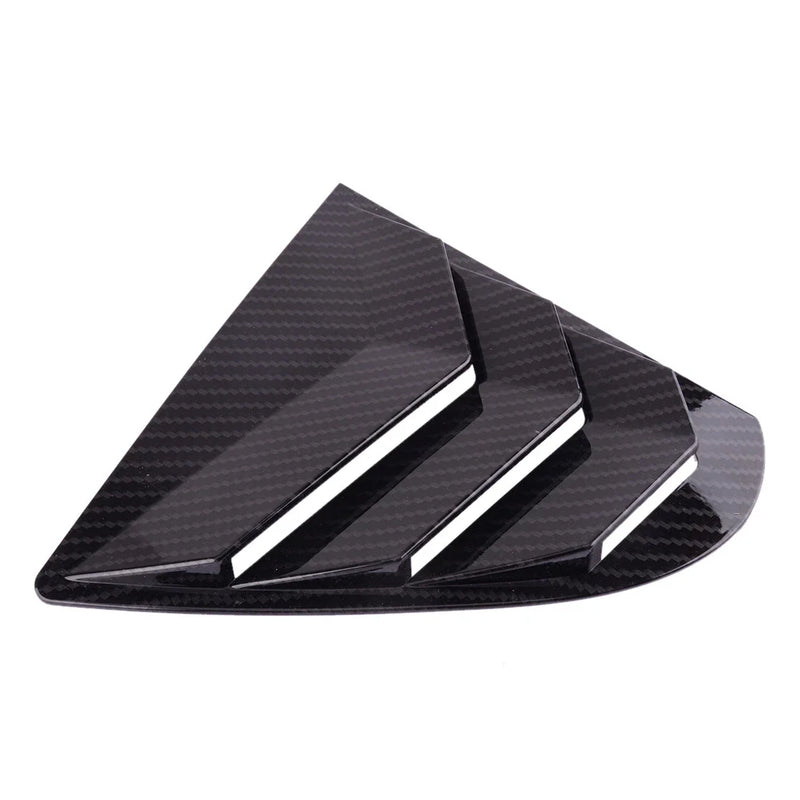 Mitsubishi Lancer EVO Rear Side Window Louver Covers (2009-2016)
