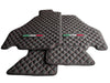 Ferrari 360 (2000-2008) - AutoWin Brand Black Leather Floor Mats