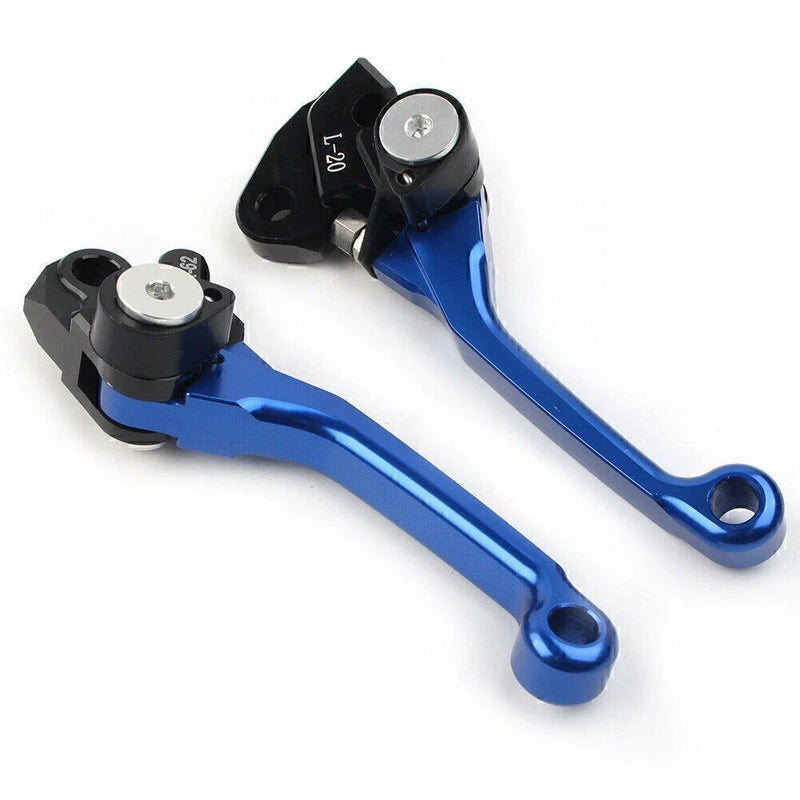 Suzuki RMZ450 Blue Brake Clutch Levers (2005-2022)