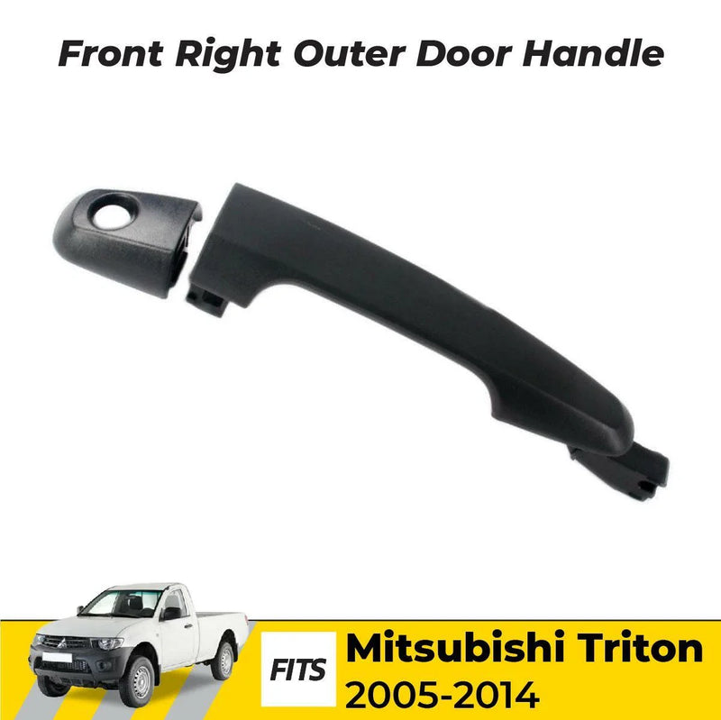 Exterior Door Handle Right Side Outer Fit 2005-2014 Mitsubishi Triton Ute Truck