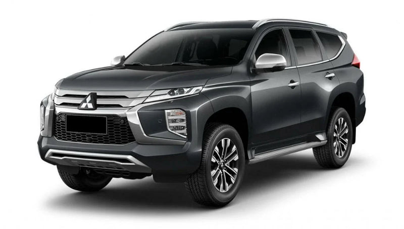 Mitsubishi Pajero Montero Sport Black Door Window Visor Guard (2019-2020)