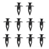 50 x Nylon Fastener Rivet Push-Type Retainer Clips