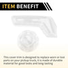 Jeep Gladiator JT (2018-2024) White Seat Adjustment Button Cover Trim