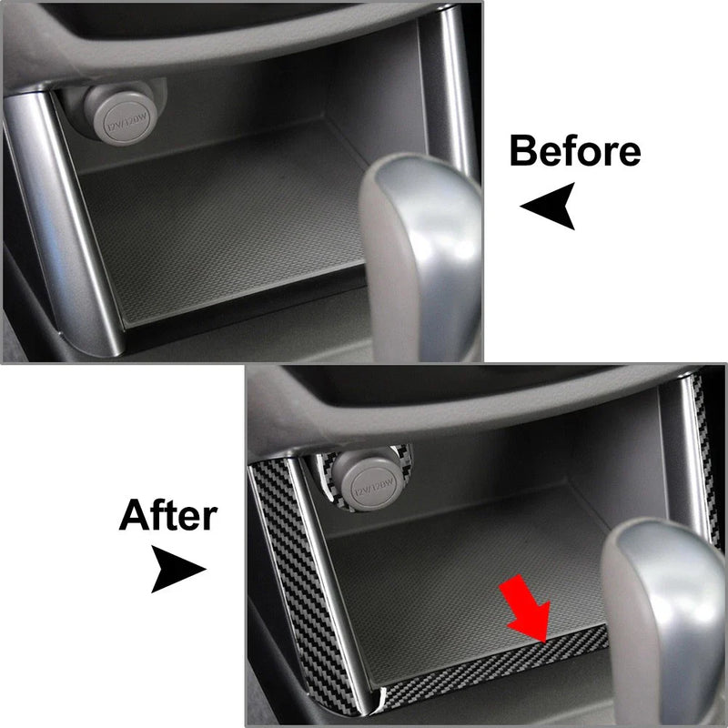 Subaru Forester Black Center Console Storage Panel Cover Trim (2009-2013)
