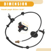 Kia Rio Rear Left ABS Wheel Speed Sensor (2012-2017)