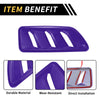 Jeep JL JLU (2018-2024) Purple Front Hood Air Outlet Vent Cover Trim