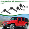 Jeep Compass 4 x Front Suspension Kit Outer Tie Rod Ends Lower Ball Joint