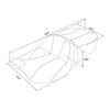 Harley Electra Glide, Street Glide, Road King Driver Passenger Seat (2009-2023)