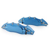 Universal Car Front & Rear Blue 3D Metal Brake Caliper Covers (18+)