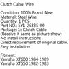 Yamaha XT600 (1984-1989), XT550 Clutch Cable (1982-1983)