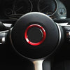 BMW Aluminum Alloy Red Steering Wheel Cover Trim (New)