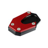 Suzuki V-Strom 1050 Aluminum Kickstand Plate Pad Red (2020-2023)