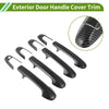 Honda Accord 7th Gen (2003-2007) Carbon Fiber Exterior Handle Cover Trim