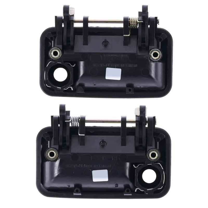 Suzuki Swift Door Handle Outer Set of 2 Black Front Left+Right (1989–1999)