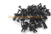 Car 25x Plastic Screw Rivet Scrivet m8 8mm Car Trim Liner Bumper Panel