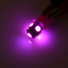 Instrument Gauge Cluster Dash Light 10Pcs Pink T10 LED Bulbs