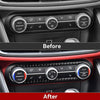 Alfa Romeo Giulia Stelvio AC Switch Panel Cover Frame (2016-2023)