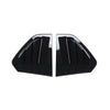 Golf MK8 ABS Gloss Black Rear Side Window Quarter Louver Cover (2021–2023)