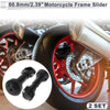 Make Model 2 x Slider Frame 1.1–1.3" Aluminum Alloy Plastic Motorcycle