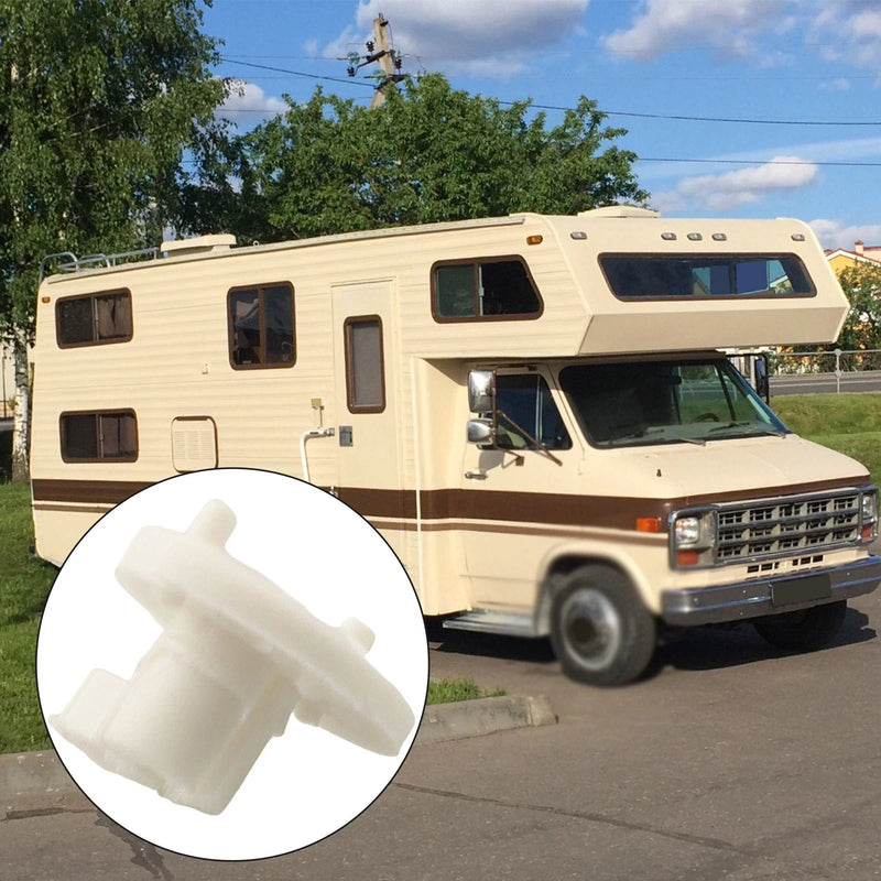 Caravan MOTORHOME 2 x Fridge Vent Closing Clip