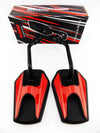 Honda CL350 Black Red Hex Soko Mirrors (1968-1973)