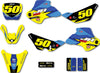 Suzuki JR 50 Custom Graphic Kit Decals (2000-2003)