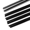 Audi Q7 10 x Titanium Black Window Strip Moulding Seals (2017-2024)