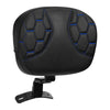 Harley Touring Street Glide Black Front Driver Backrest Pad (2009-2023)