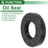 Oil Seal 32x65x12mm NBR Black 5 Pcs